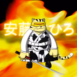 SamuraiCats by Hiro Ando #2206
