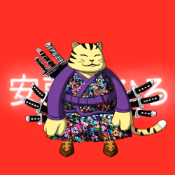 SamuraiCats by Hiro Ando #3633