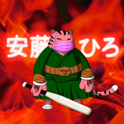 SamuraiCats by Hiro Ando #3090