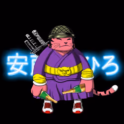 SamuraiCats by Hiro Ando #3765