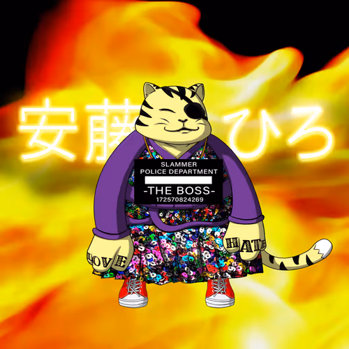 SamuraiCats by Hiro Ando #4714
