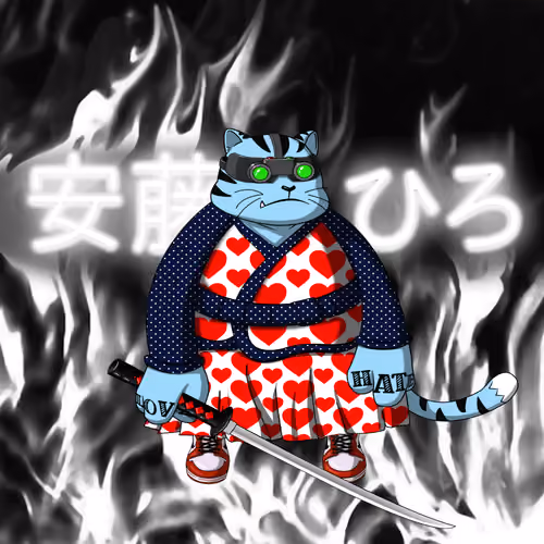 SamuraiCats by Hiro Ando #1215