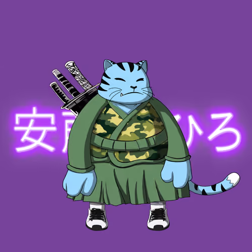SamuraiCats by Hiro Ando #1807
