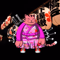 SamuraiCats by Hiro Ando #3927