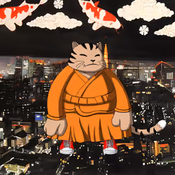 SamuraiCats by Hiro Ando #2697