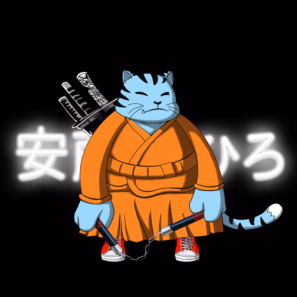 SamuraiCats by Hiro Ando #4702