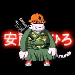 SamuraiCats by Hiro Ando #2610