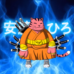 SamuraiCats by Hiro Ando #1357