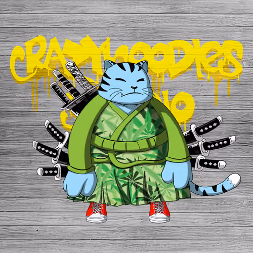 SamuraiCats by Hiro Ando #1978