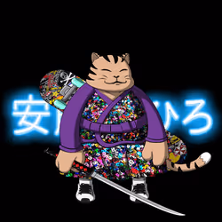 SamuraiCats by Hiro Ando #292