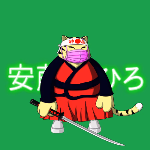 SamuraiCats by Hiro Ando #4261