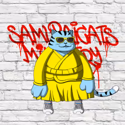 SamuraiCats by Hiro Ando #4321