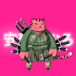 SamuraiCats by Hiro Ando #3880