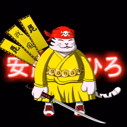 SamuraiCats by Hiro Ando #4159