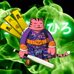 SamuraiCats by Hiro Ando #2404