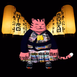 SamuraiCats by Hiro Ando #1228