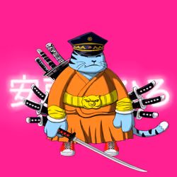 SamuraiCats by Hiro Ando #1751