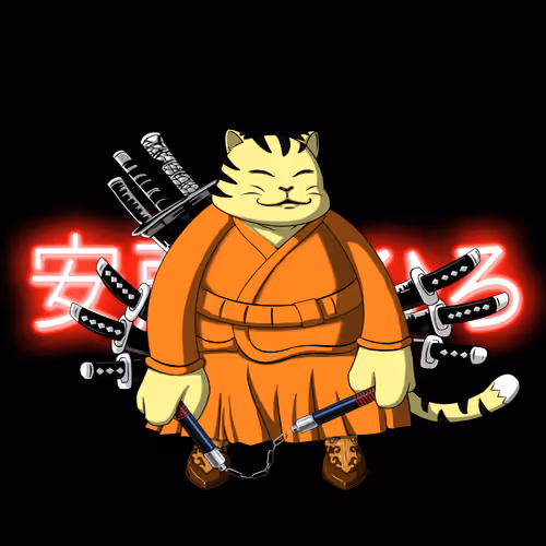 SamuraiCats by Hiro Ando #4137