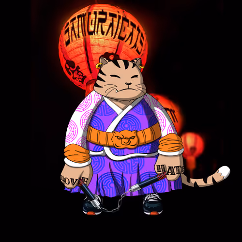 SamuraiCats by Hiro Ando #1214