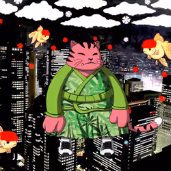 SamuraiCats by Hiro Ando #1991