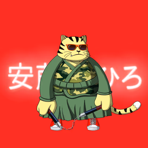 SamuraiCats by Hiro Ando #4729