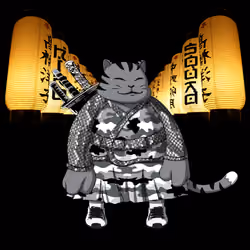 SamuraiCats by Hiro Ando #2263