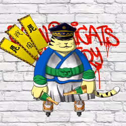 SamuraiCats by Hiro Ando #3612