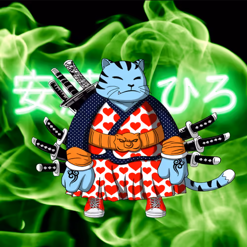 SamuraiCats by Hiro Ando #4098