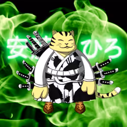 SamuraiCats by Hiro Ando #4488