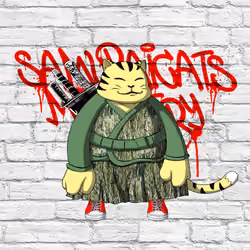 SamuraiCats by Hiro Ando #3518