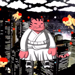 SamuraiCats by Hiro Ando #2870