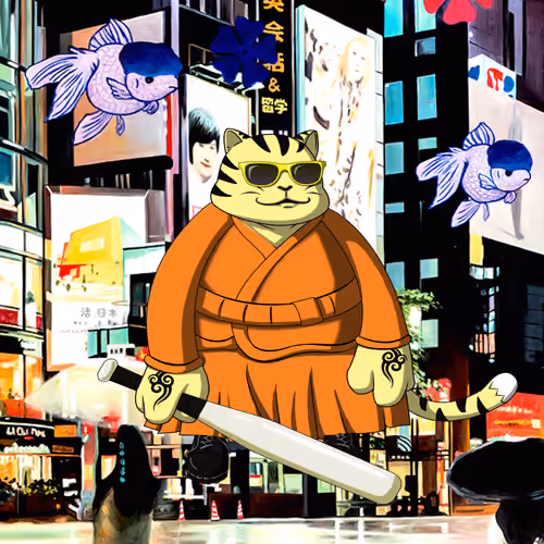 SamuraiCats by Hiro Ando #1400