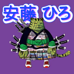 SamuraiCats by Hiro Ando #738