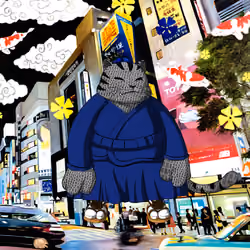 SamuraiCats by Hiro Ando #2675