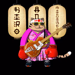 SamuraiCats by Hiro Ando #33