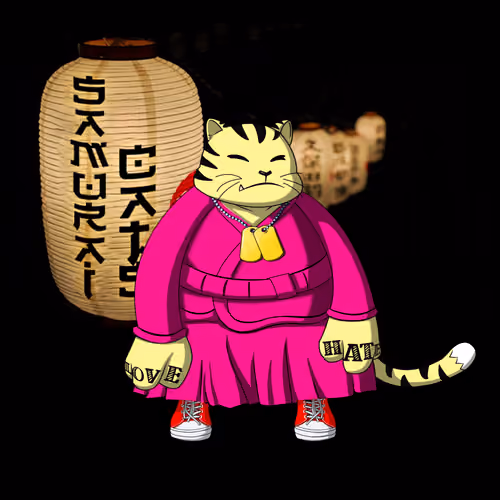 SamuraiCats by Hiro Ando #4015