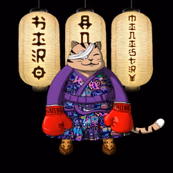 SamuraiCats by Hiro Ando #3502