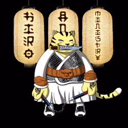 SamuraiCats by Hiro Ando #486