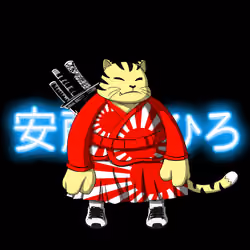 SamuraiCats by Hiro Ando #3073