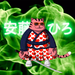 SamuraiCats by Hiro Ando #1731