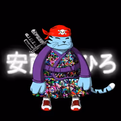 SamuraiCats by Hiro Ando #4357
