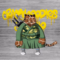 SamuraiCats by Hiro Ando #4302