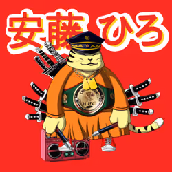 SamuraiCats by Hiro Ando #1248