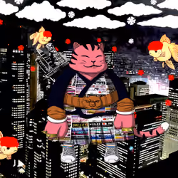SamuraiCats by Hiro Ando #3960