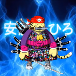 SamuraiCats by Hiro Ando #2268