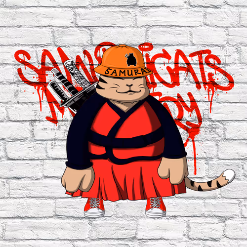 SamuraiCats by Hiro Ando #2139