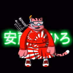 SamuraiCats by Hiro Ando #230