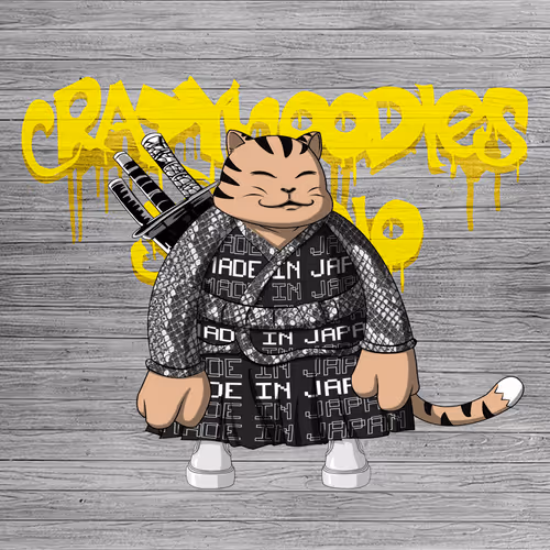 SamuraiCats by Hiro Ando #381