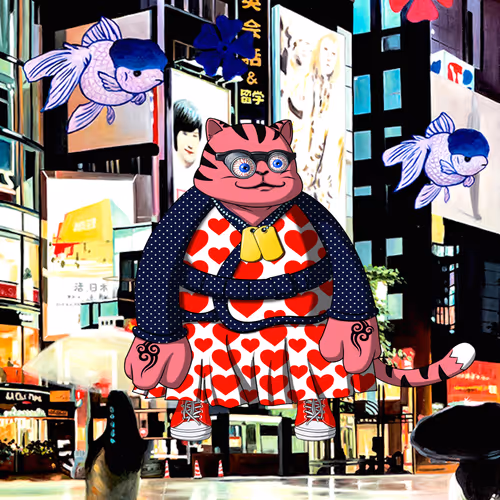 SamuraiCats by Hiro Ando #1998