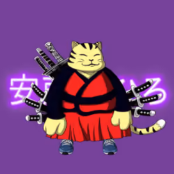SamuraiCats by Hiro Ando #772